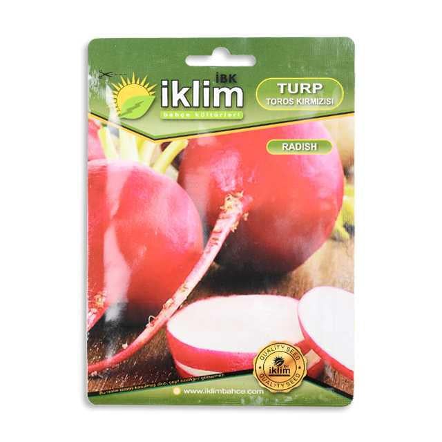 İklim Tohum Turp Toros Kırmızı 10gr