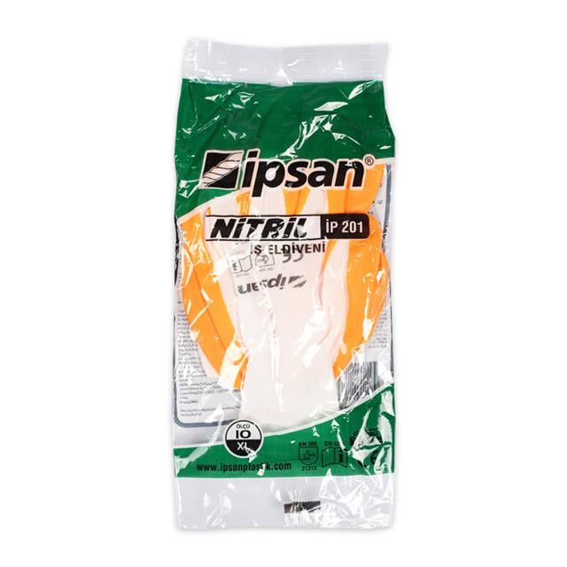 IPSAN NETSAR SARI BEYAZ IS ELDIVENI