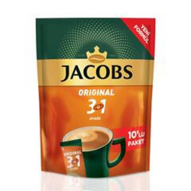 Jacobs 3 in 1 Orjinal 10 lu