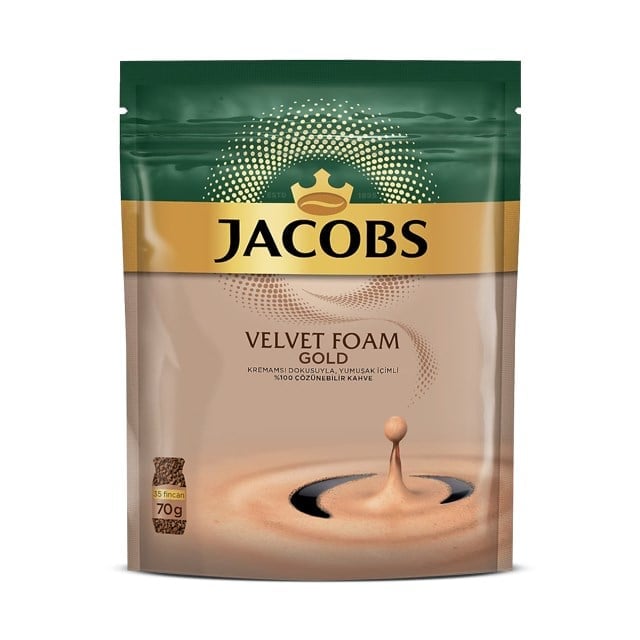 Jacobs Velvet Foam Gold 70gr Pst