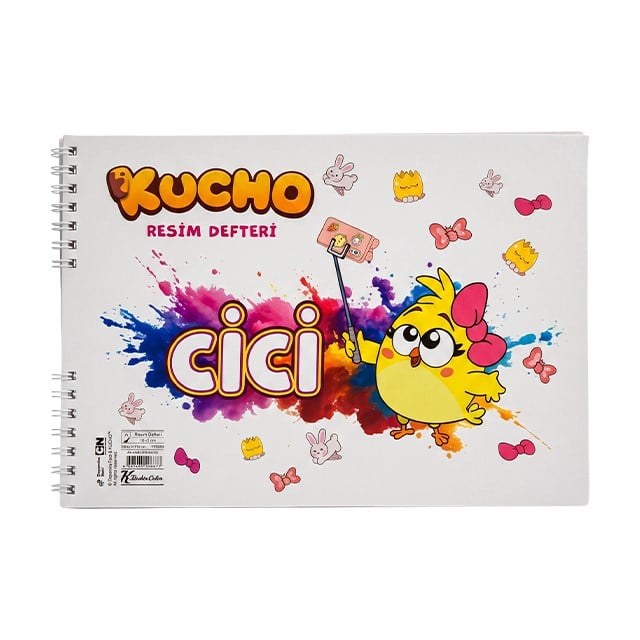 K.COLOR 17X25 15 YP.SPR.BASIC RESIM DEFTERI