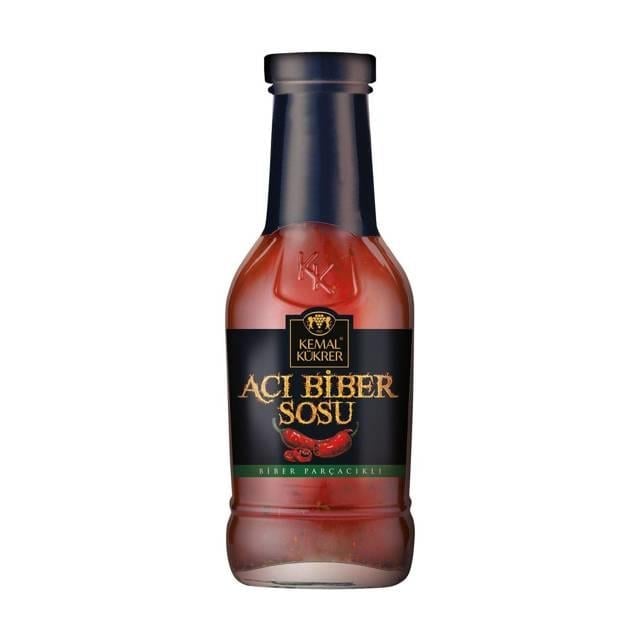 Kemal Kükrer Acı Biber Sosu Parçacıklı Cam 330ml