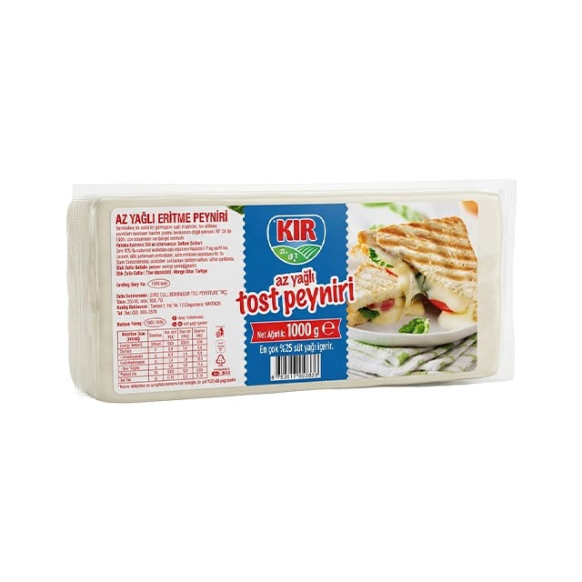 Kır Az Yağlı Tost Peyniri 1000 Gr