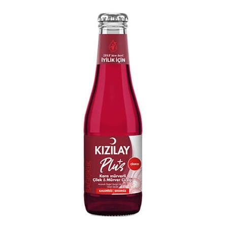 Kızılay Maden Suyu Plus Karamürver Çilekli 200ml