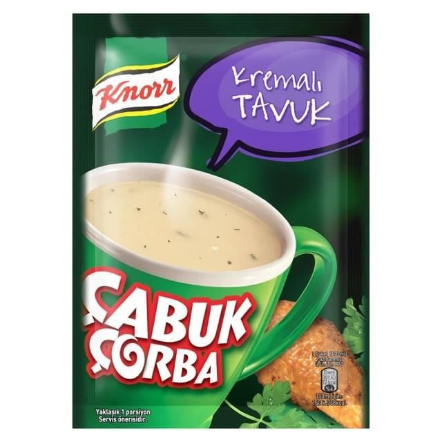 Knorr Çabuk Çorba Kremalı Tavuk- 18Gr