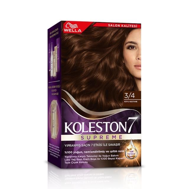 Koleston Kit 3/4 Boya Koyu Kestane