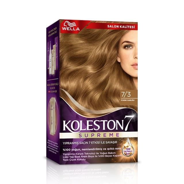Koleston Kit 7/3 Boya Fındık Kabuğu