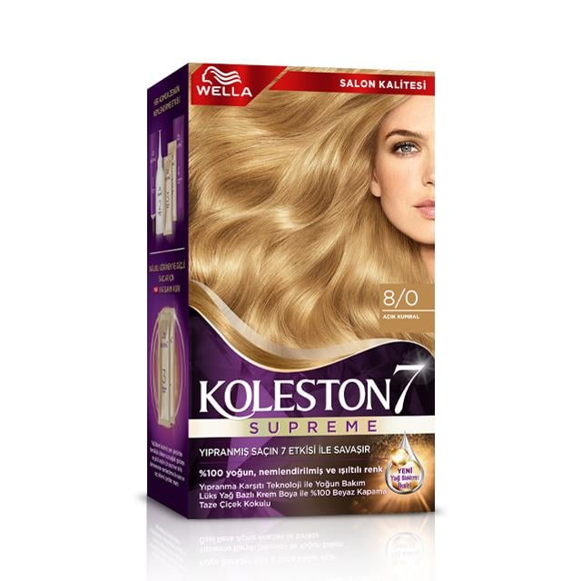 Koleston Kit 8/0 Boya Açık Kumral