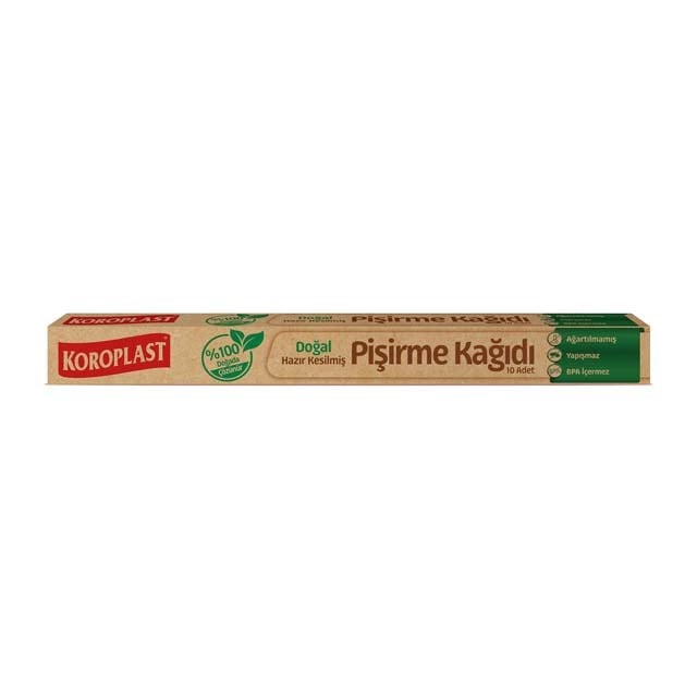 Koroplast Doğal Pişirme Kağıdı 10 lu