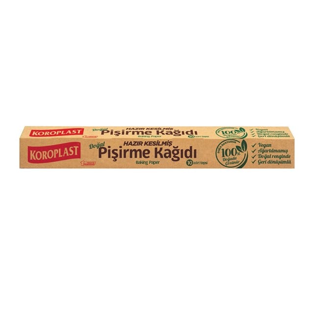 Koroplast Doğal Pişirme Kağıdı 10 lu