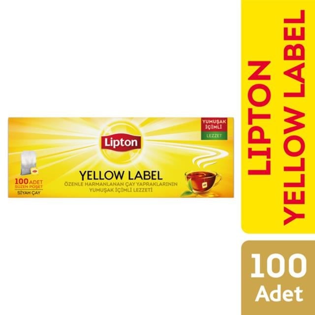 Lipton Yellow Bardak Poşet Çay 200 Gr.