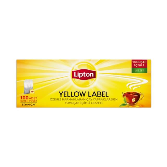 Lipton Yellow Bardak Poşet Çay 200 Gr.