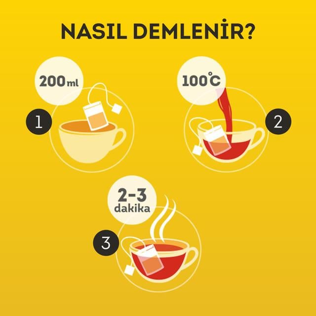 Lipton Yellow Bardak Poşet Çay 50Gr