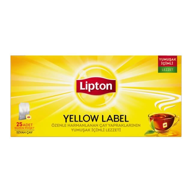Lipton Yellow Bardak Poşet Çay 50Gr