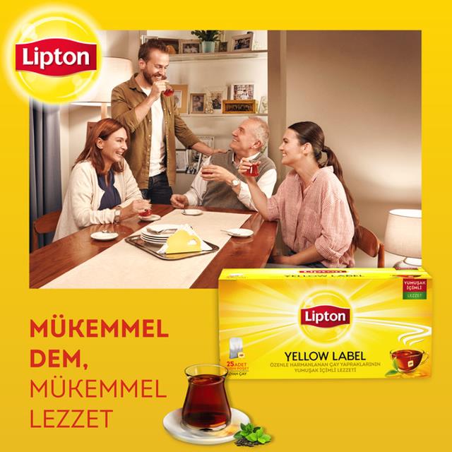 Lipton Yellow Bardak Poşet Çay 50Gr