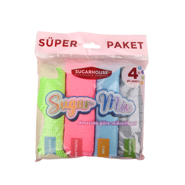 MOLBAYS SUGAR MIX TEMIZLIK BEZI 4lu