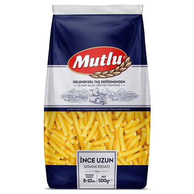 Mutlu Makarna İnce  Uzun 500gr