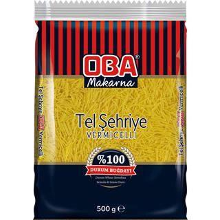 Oba Makarna Tel Şehriye 500 Gr