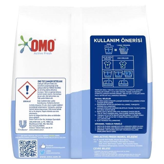 Omo Matik 1,5kg Aktif Fresh