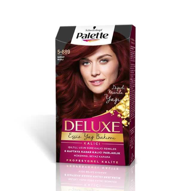Palette Deluxe 5/889 Şarap Kızılı