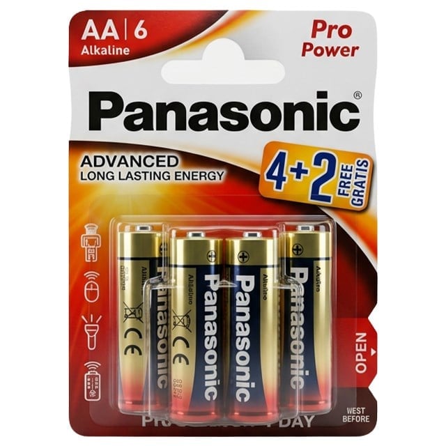 Panasonic 4+2 Alk Pro Power Kalem Pil