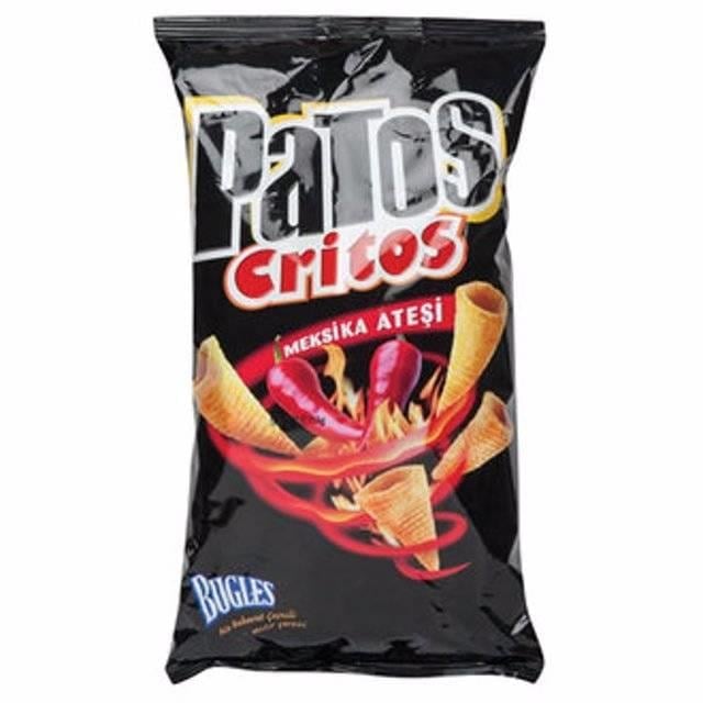 Patos Critos Meksika Ateşi Cipsi 105 Gr