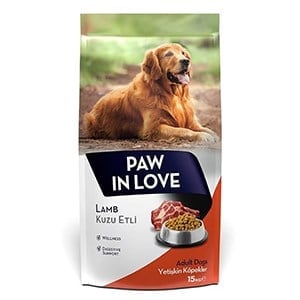 Paw in Love Yetişkin Köpek Maması Kuzu Etli 15kg