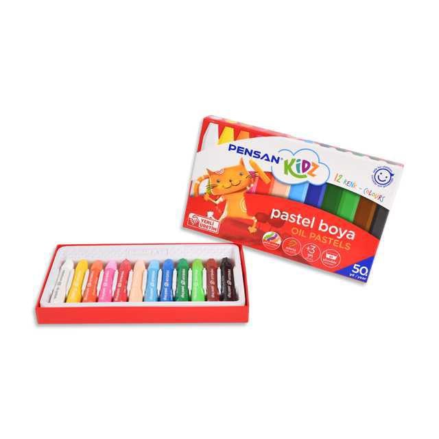 Pensan 12li Kidz Pastel Boya