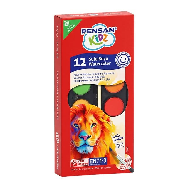 PENSAN 7003 SB12 SULU BOYA 12lı