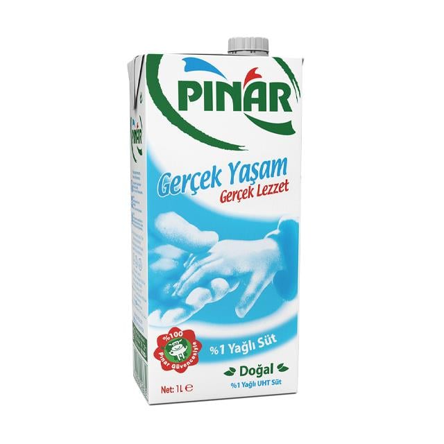 PINAR %1 YAGLI SUT 1000ml
