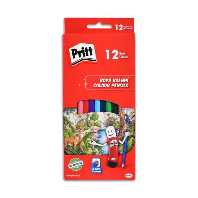Pritt 12 Renk Kuru Boya