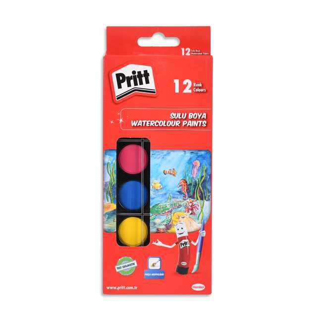 Pritt 12 Renk Sulu Boya Küçük