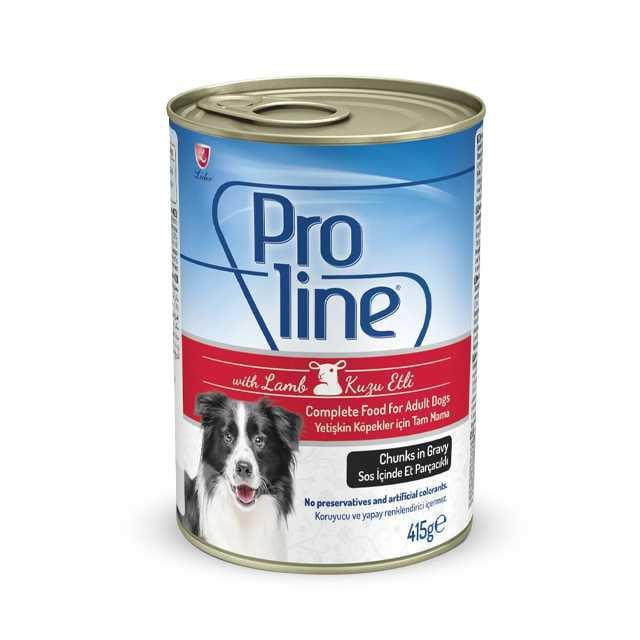 PROLINE KOPEK MAMA KUZU ETLI 415gr (KONSERVE)