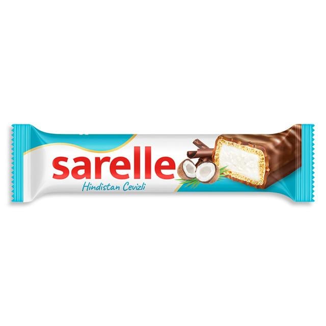 Sarelle Hindistan Cevizli Gofret 33gr