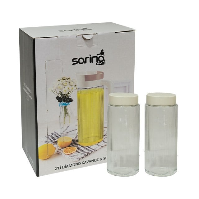 SARINA 125-5 1500cc 2lı DIAMOND KAVANOZ