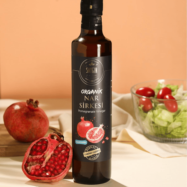 Saygın Organik Nar Sirkesi 500ml