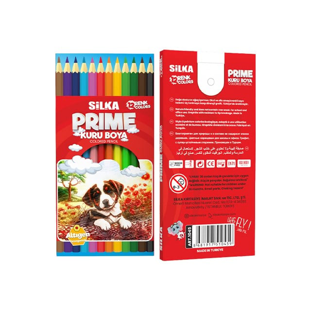 Silka Art.1045 12li Prime Kuru Boya