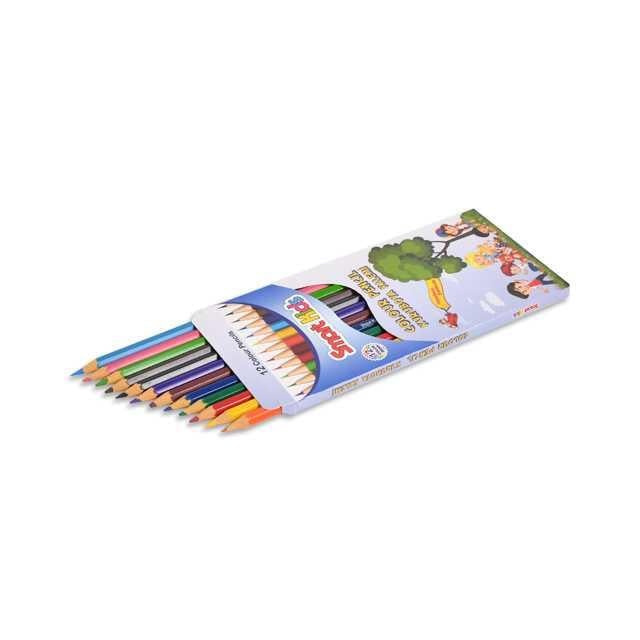 Smart Kids 12 li Uzun Kuru Boya