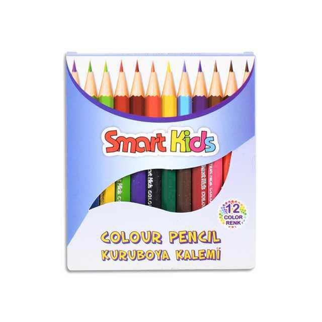 Smart Kids 12 li Yarım Boy Kuru Boya