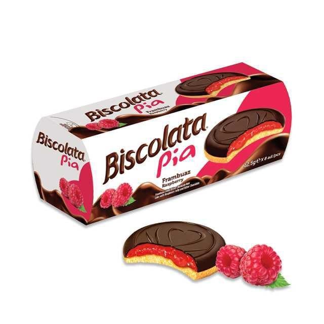 SOLEN BISKOLATA PIA KEK 100gr FRAMBUAZ