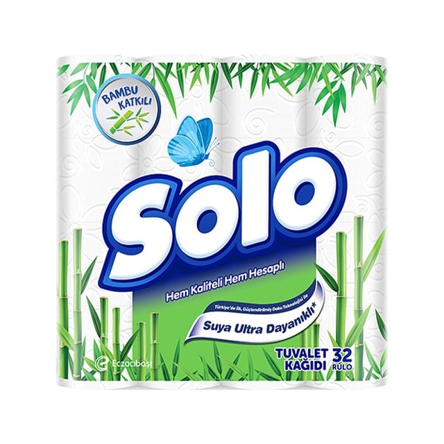 Solo Bambu Tuvalet Kağıdı 32 Rulo
