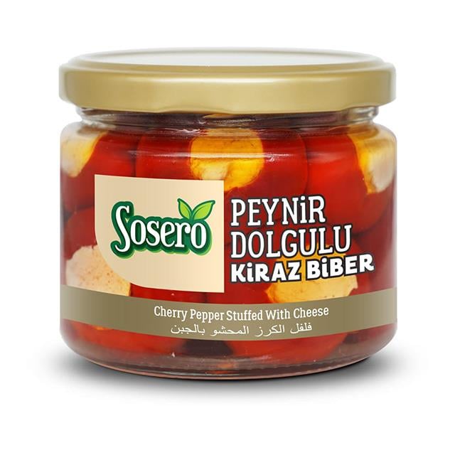 Sosero Kiraz Biber Peynir Dolgulu 290 gr