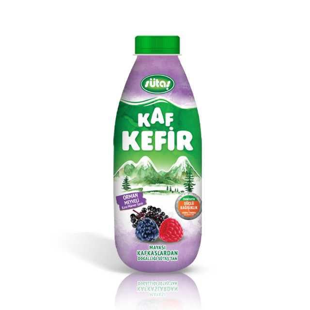 Sütaş Kaf Kefir Orman Meyveli 1000ml