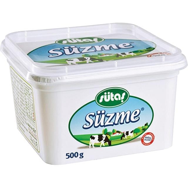 Sütaş Süzme Beyaz Peynir 500gr