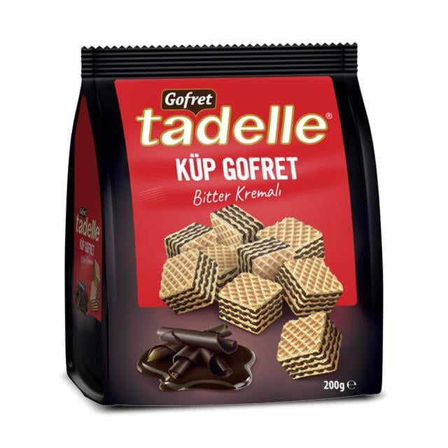 Tadelle Küp Gofret Bitter 200gr