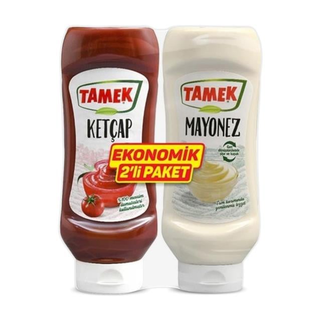 TAMEK KETCAP 650gr MAYONEZ 600gr PAKET