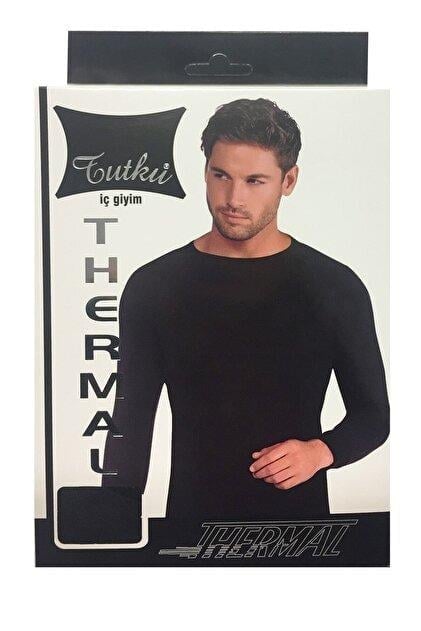 TUTKU 0125 ERKEK TERMAL FANILA SIYAH M