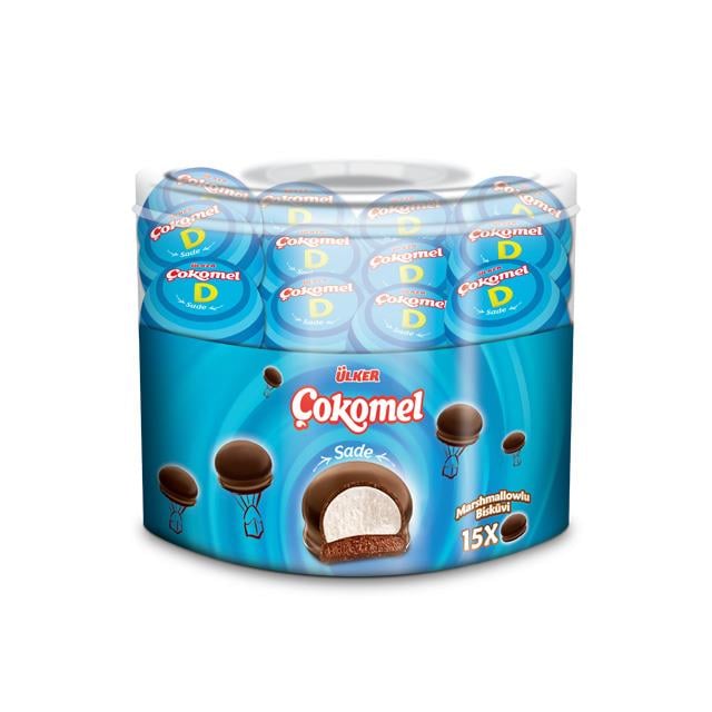 Ülker 1316-1  Çokomel Sade 15lı