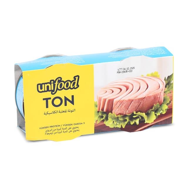 Unifood Ton Balığı 2x160gr KLS