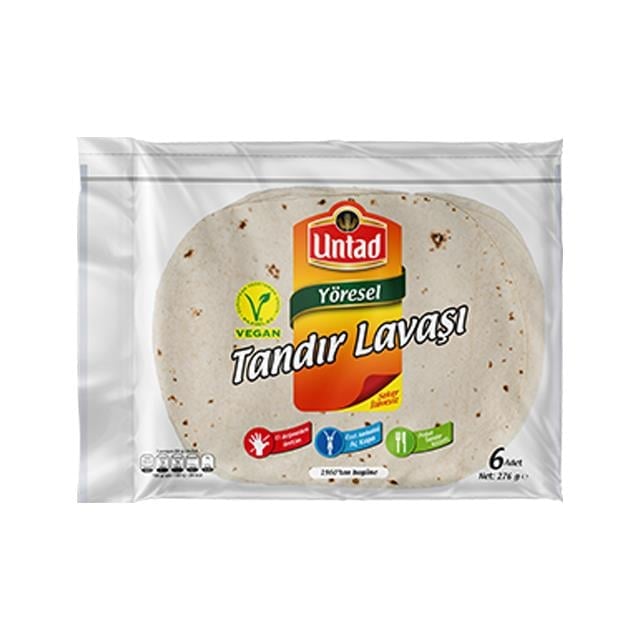 Untad Tandır Lavaş Ekmeği 4x69gr